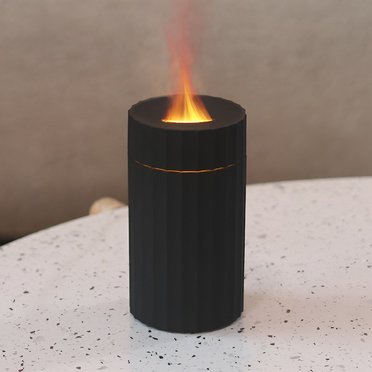 Car Aroma Diffuser Flame Air Humidifier