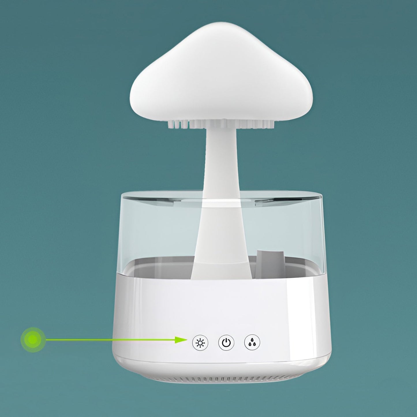 Mushroom Air Humidifier Rain Cloud Aroma Diffuser