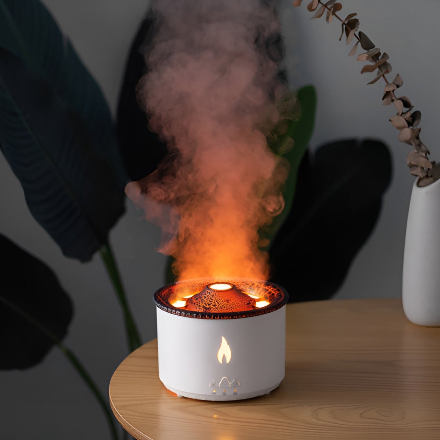 Volcano Flame Air Humidifier Aroma Diffuser